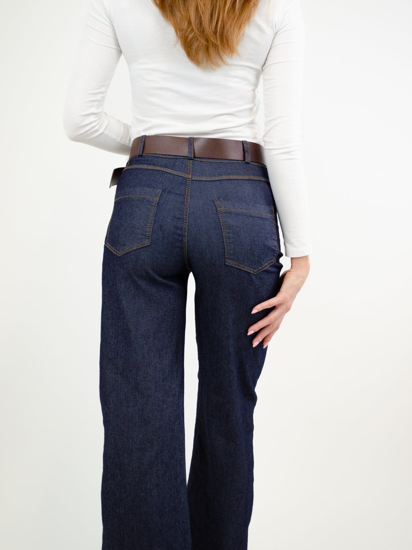 Pantalone vintage gamba larga