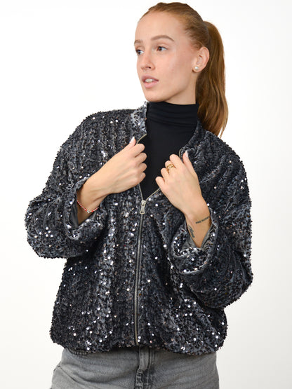 Felpa oversize full paillettes