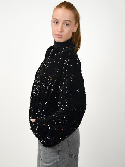 Felpa oversize full paillettes