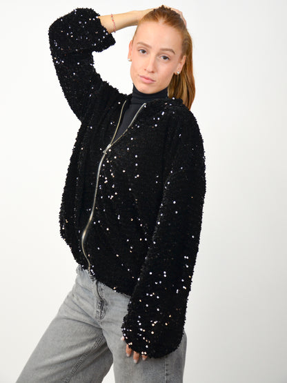 Felpa oversize full paillettes