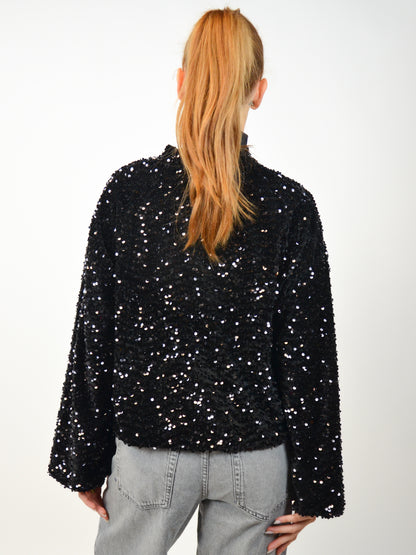 Felpa oversize full paillettes