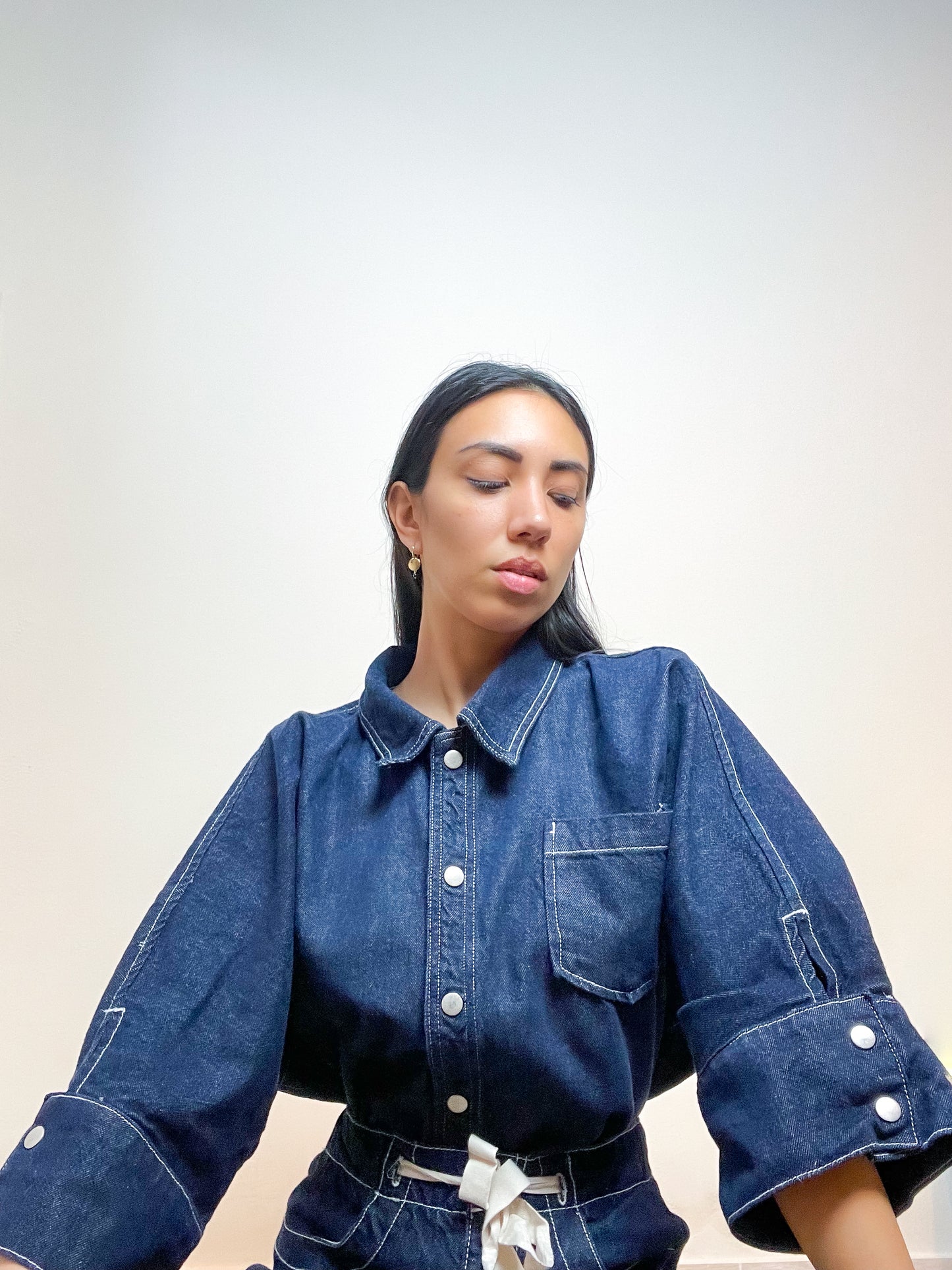 Camicia in jeans oversize